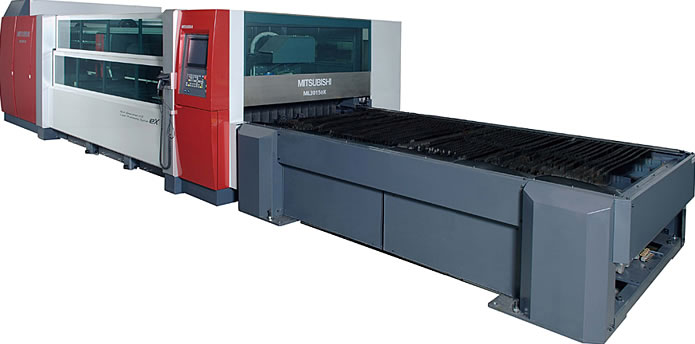 Mitsubishi eX Series Laser Cutter